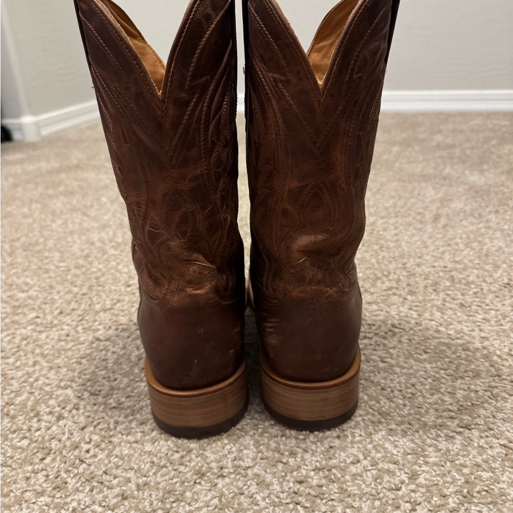 Tecovas “The Doc” Square Toe Cowboy Boots Size 11.5 EE - Picture 3 of 4